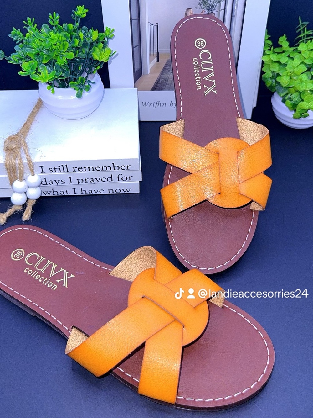 Women's Orange Sandals